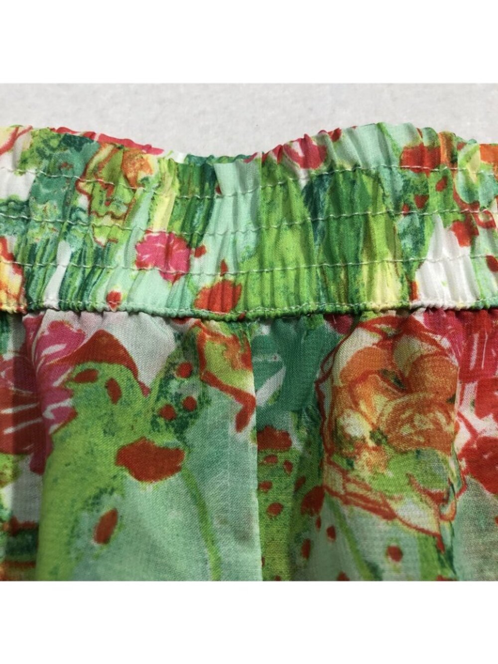 Show Me Your Mumu Shorts Women Size S Elastic Colorful Flower Summer Layer Swing - Picture 10 of 10